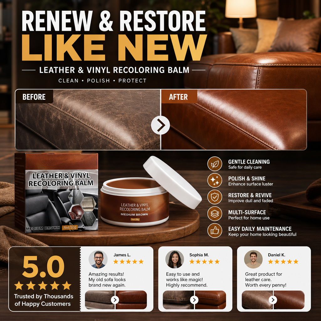 ✨Buy 2 Get 1 Free✨Leather Repair Paste for Sofas, Car Seats & Furniture