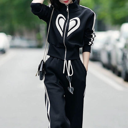 🎁[Best Gift For Her] Women's Sports Sweatshirt Set