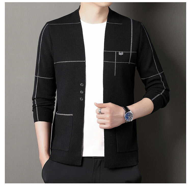 Men's Soft Warm Knitted Sweaters Cardigan
