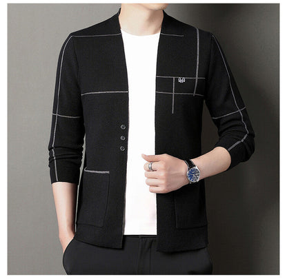 Men's Soft Warm Knitted Sweaters Cardigan