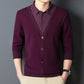 Men’s Business Casual Thermal Cardigan