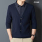 Men’s Business Casual Thermal Cardigan