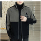 [best gift] Men's Fashion Standing Collar Plush Jacket