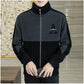 [best gift] Men's Fashion Standing Collar Plush Jacket