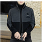 [best gift] Men's Fashion Standing Collar Plush Jacket