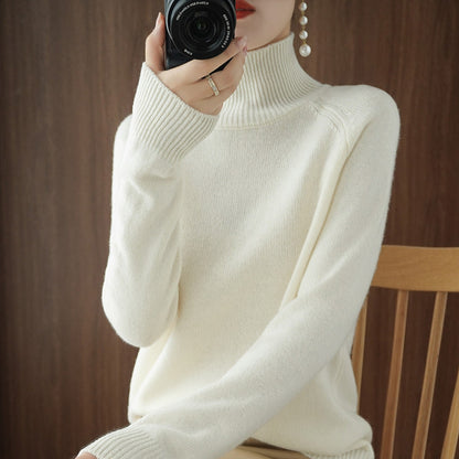 𝑬𝒂𝒓𝒍𝒚 𝑩𝒍𝒂𝒄𝒌 𝑭𝒓𝒊𝒅𝒂𝒚 𝑺𝒂𝒍𝒆🎁🎄Solid Turtleneck Knit Sweater