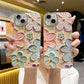 💕Limited time 50% off🔥Oil Painting Flower iPhone Case with Lens Protector Film