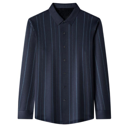 🔥Men's Winter Padded Stretch Wrinkle-Free  Shirt（40% OFF）