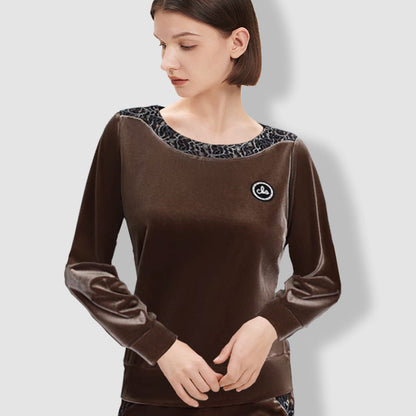 [Best Gift for Her] Women's Soft Casual Long Sleeve & Pants Suit
