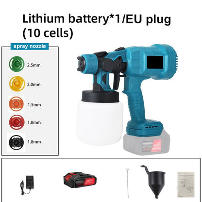 💥50 % de réduction pour une durée limitée🔥 Pulvérisateur de peinture électrique sans fil