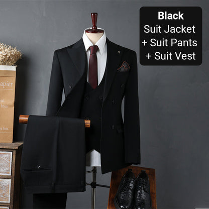 🎁Men’s Slim Fit Formal Suit-Elegant and slim fit - showcase men's confident charm!🎁