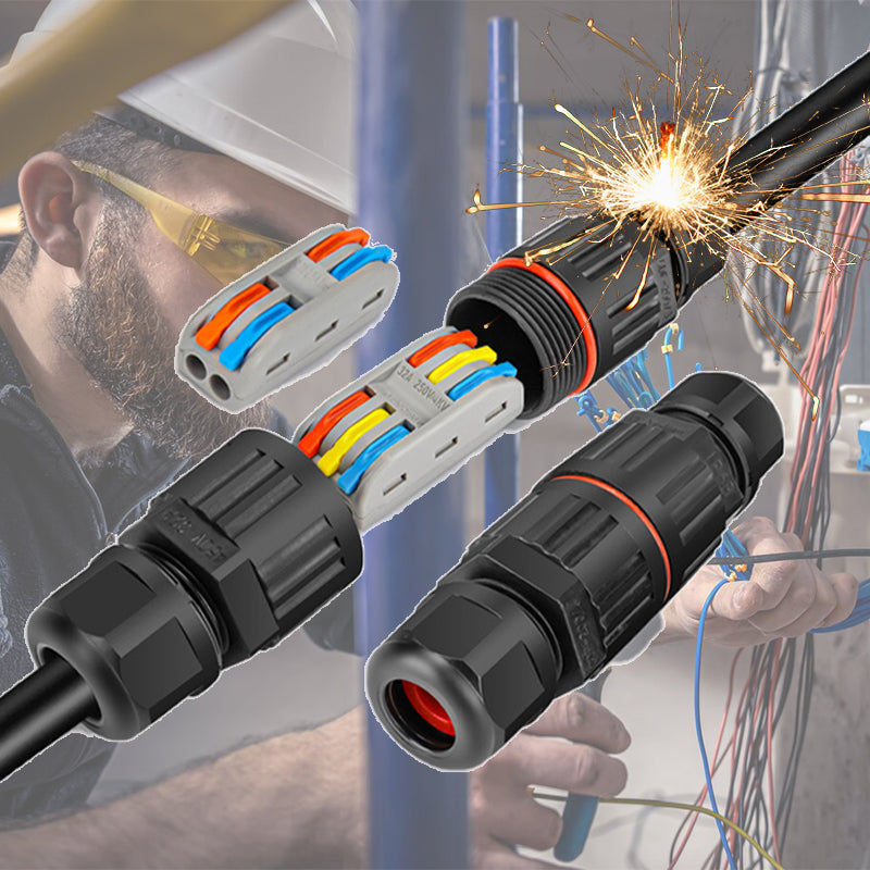 ⚡Connecteur de fil électrique extérieur étanche