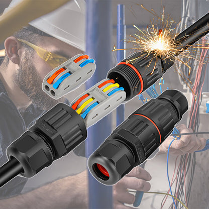 ⚡Waterdichte elektrische draadconnector voor buiten