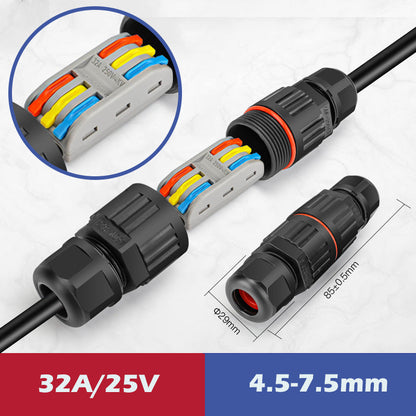 ⚡Connecteur de fil électrique extérieur étanche