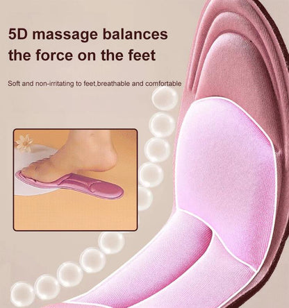 ✨New Arrival✨5D Shit Stepping Feeling Long Standing Super Soft Thickened Breathable Insole