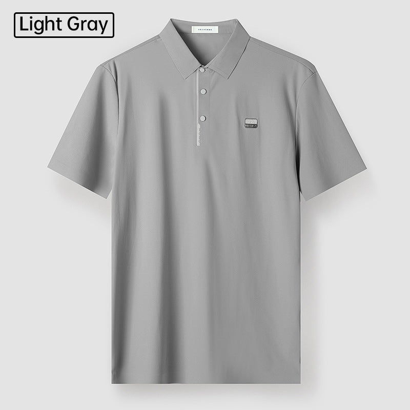 🎁 New Product Launch With High Quality⚡Men's Summer Cool Lapel T-Shirt👕