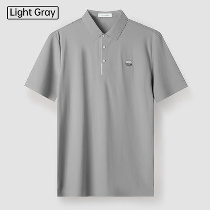 🎁 New Product Launch With High Quality⚡Men's Summer Cool Lapel T-Shirt👕