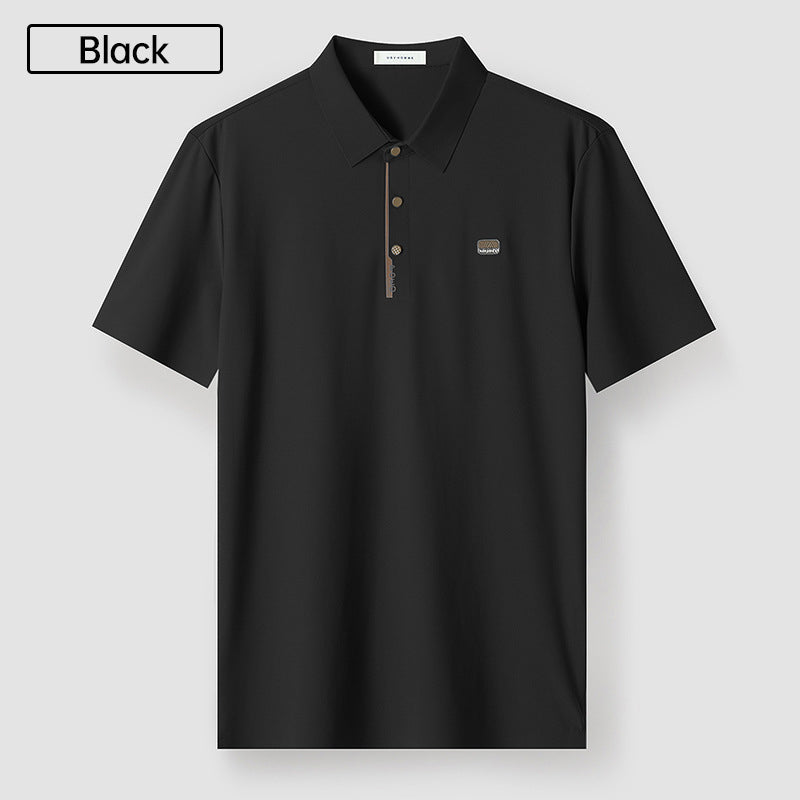 🎁 New Product Launch With High Quality⚡Men's Summer Cool Lapel T-Shirt👕