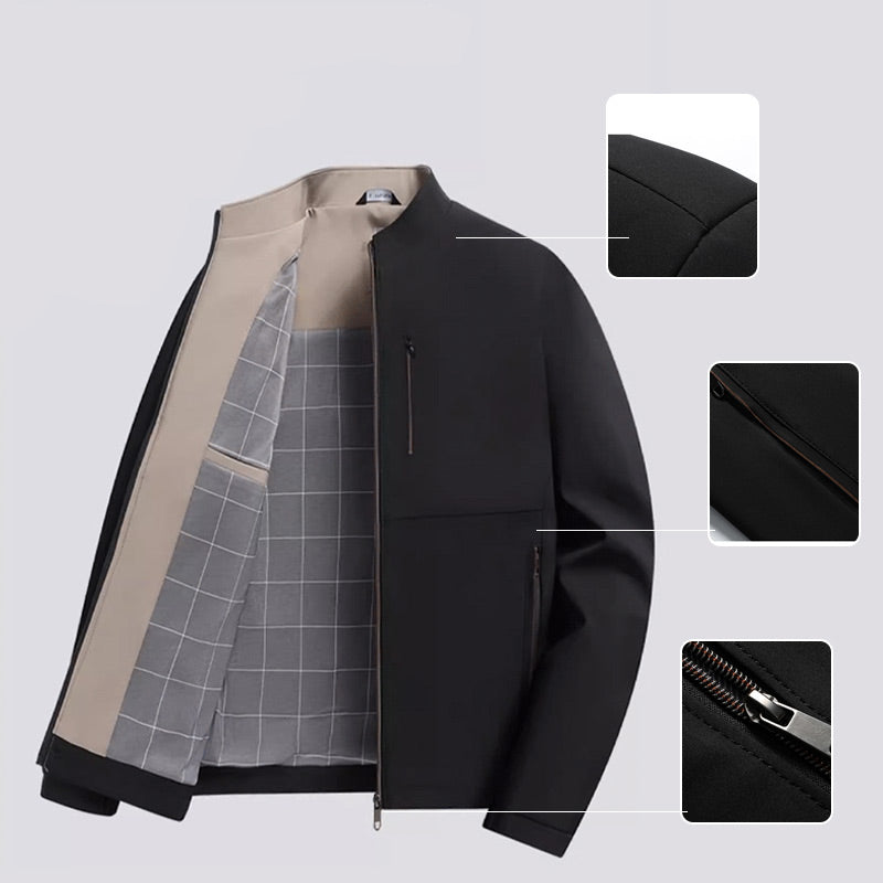 ✨New Arrival✨Casual Zipper Jacket for Middle-Aged Men