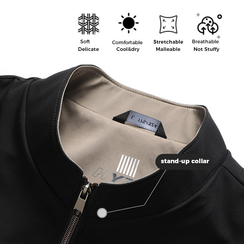 ✨New Arrival✨Casual Zipper Jacket for Middle-Aged Men