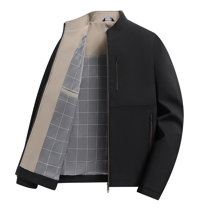 ✨New Arrival✨Casual Zipper Jacket for Middle-Aged Men