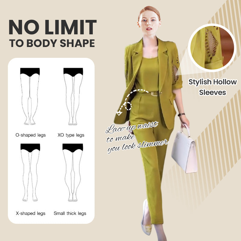 🔥Hot Sales - 49% OFF🔥Women's 3-Piece Casual Blazer Set
