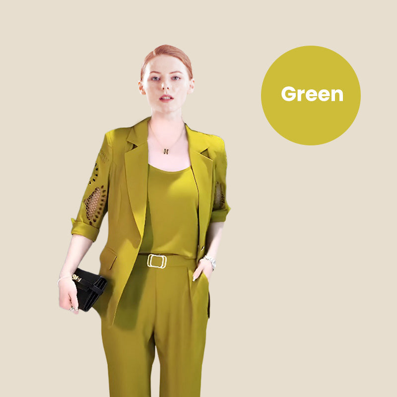 🔥Hot Sales - 49% OFF🔥Women's 3-Piece Casual Blazer Set
