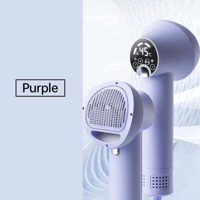 🎁Limited Time 40% OFF⏳&Free Shipping🔥Low Noise Pet Hair Dryer with Slicker Brush