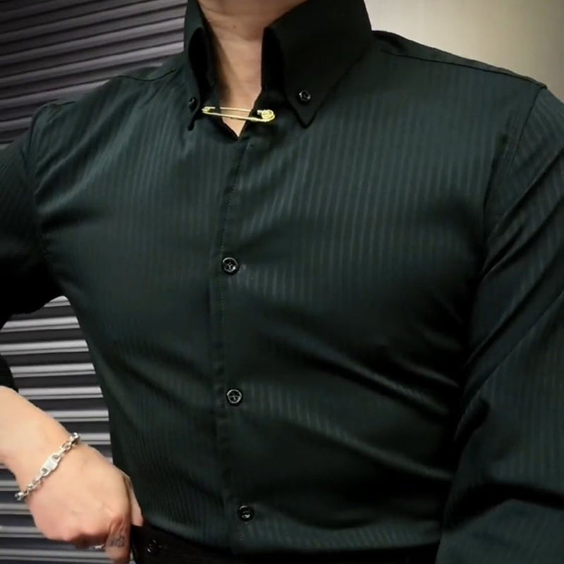 💕Men’s Sleek Striped Shirt
