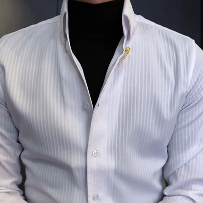 💕Men’s Sleek Striped Shirt