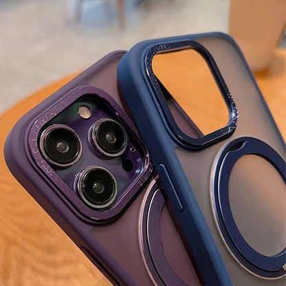 hone Case with Magnetic Ring Stand for iPhone Series
