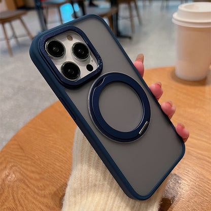 hone Case with Magnetic Ring Stand for iPhone Series