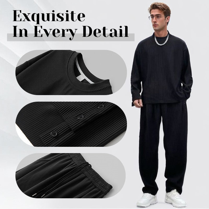 ⏳Limited Sale 53% OFF🌸Men’s Long Sleeve 2-Piece Set