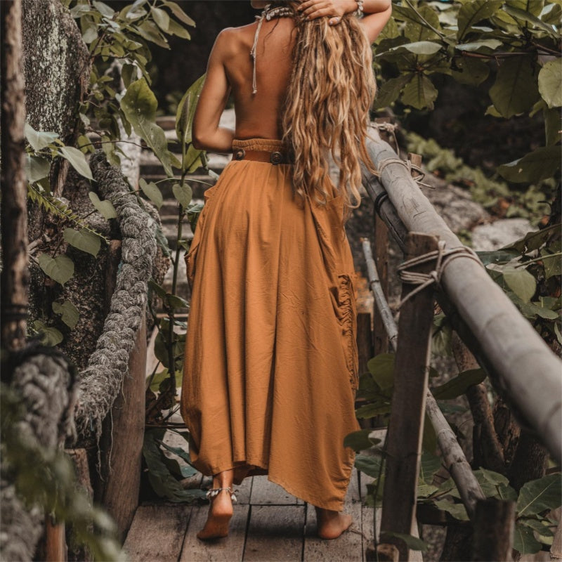 Hot Sale 60% OFF💃Women's Casual Skirt with Side Drawstrings