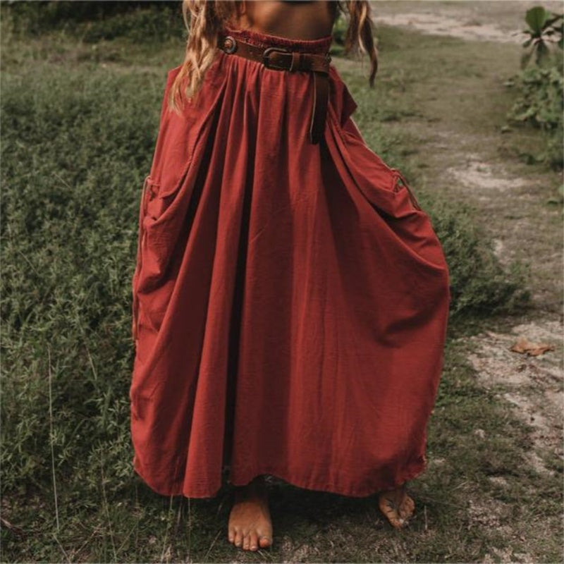 Hot Sale 60% OFF💃Women's Casual Skirt with Side Drawstrings