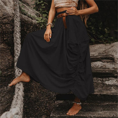 Hot Sale 60% OFF💃Women's Casual Skirt with Side Drawstrings