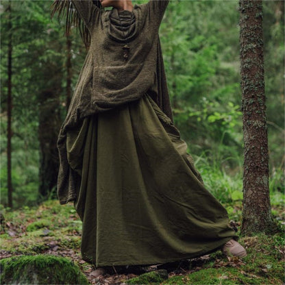 Hot Sale 60% OFF💃Women's Casual Skirt with Side Drawstrings