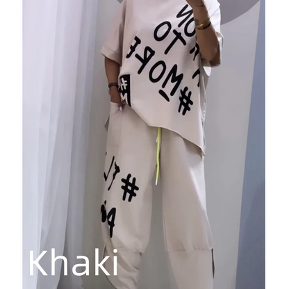 ✨New Arrival✨Women’s Casual Loose Fit Two-Piece T-Shirt & Pants Set