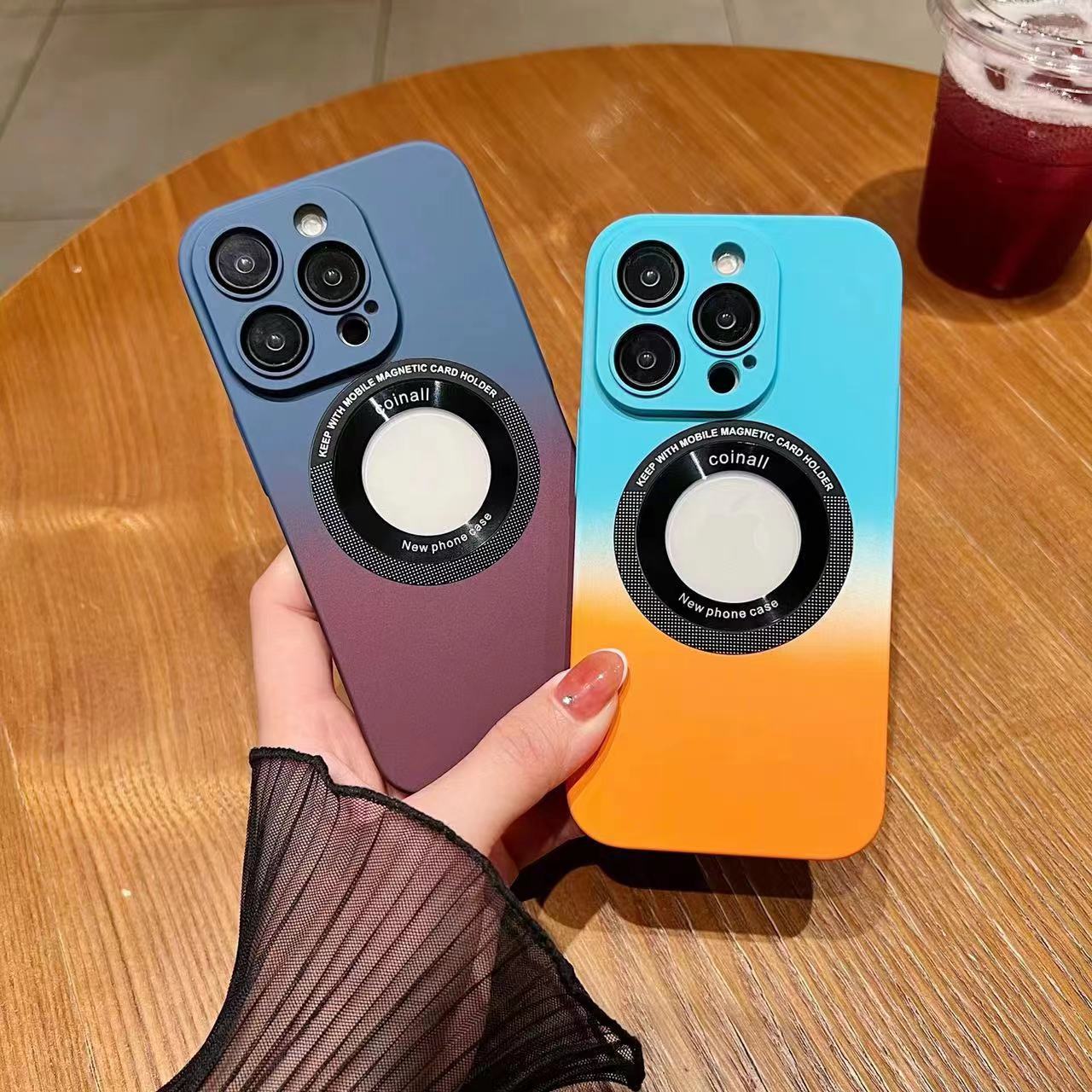 Gradient Magnetic Charging Case for iPhone