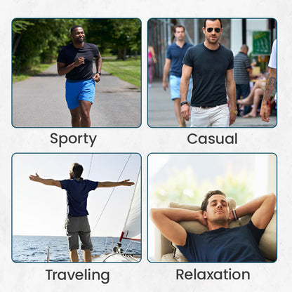 🔥Summer clearance promotion 🔥 Breathable solid color short sleeved waffle T-shirt