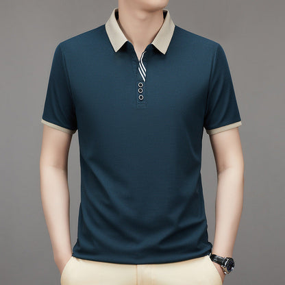 ✨New Arrival✨ Men's striped jacquard waffle short-sleeved T-shirt