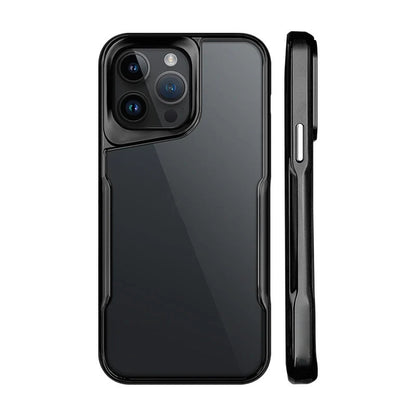 Luxury Acrylic Transparent Electroplated Soft Frame Case