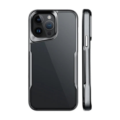 Luxury Acrylic Transparent Electroplated Soft Frame Case