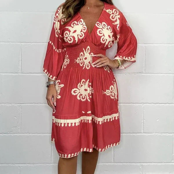 🌷Limited Time 51% OFF💞Women's  Printed Dress