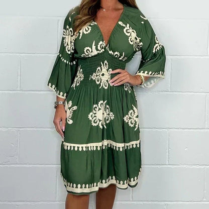 🌷Limited Time 51% OFF💞Women's  Printed Dress