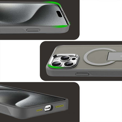 💥Beperkte tijd 50% korting🔥Magnetische KickStand schokbestendige telefoonhoes voor iPhone 15-11-serie