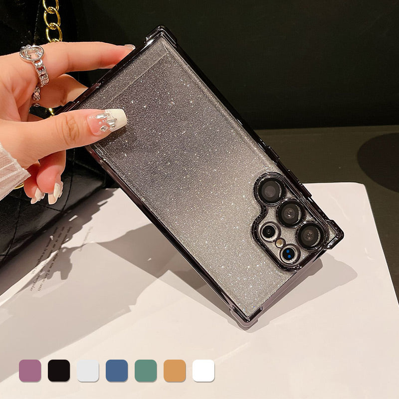 Luxe glitter schokbestendige telefoonhoes voor Samsung