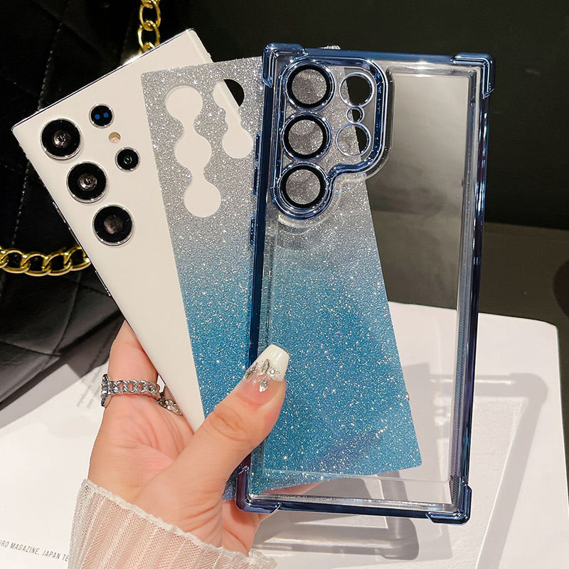 Luxe glitter schokbestendige telefoonhoes voor Samsung