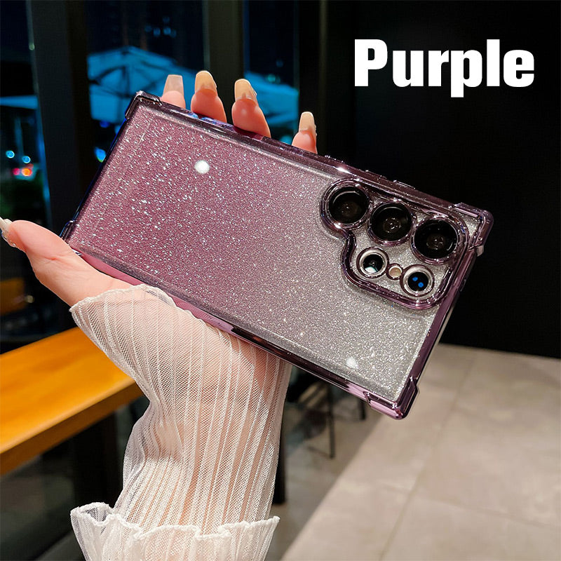 Luxe glitter schokbestendige telefoonhoes voor Samsung