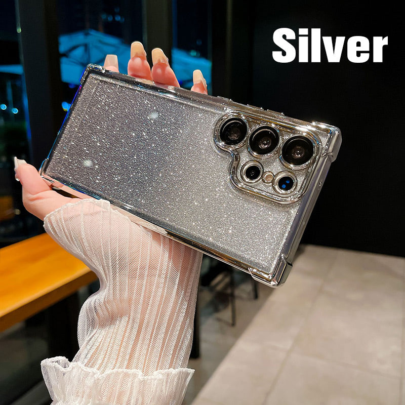 Luxe glitter schokbestendige telefoonhoes voor Samsung